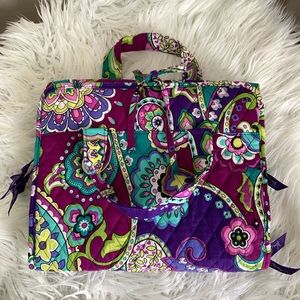 Vera Bradley Toiletry Travel Bag / Organizer - Hanging, Folding